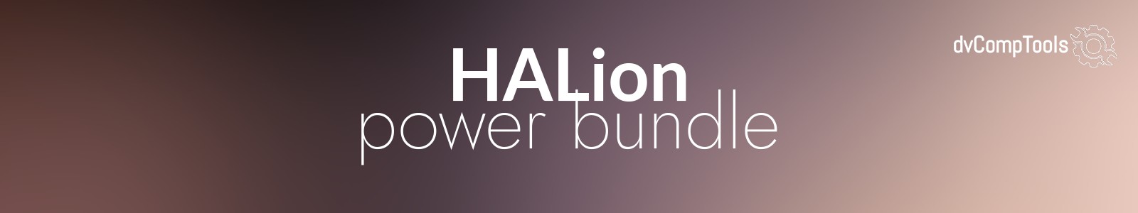 DvCompTools Halion Power Bundle header min