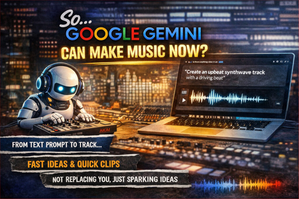 Google Gemini Can Make Music Now Are You Afraid